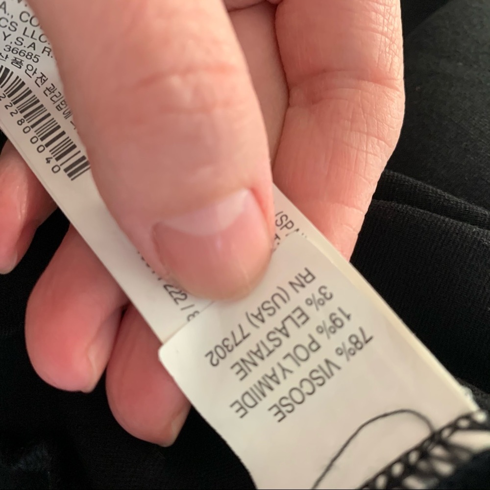 Zara dress nwot black little dress - Picture 2 of 8